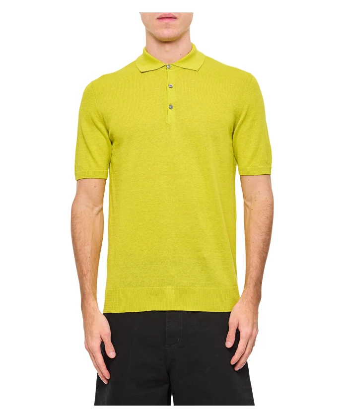 Рубашка-Поло в классическом трикотажном стиле Drumohr, желтый
Рубашка-Поло в классическом трикотажном стиле Drumohr, желтый