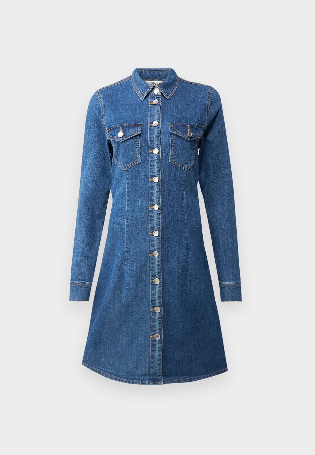 Платье из денима ONLBELIEVE DRESS ONLY Tall, синий деним
Платье из денима ONLBELIEVE DRESS ONLY Tall, синий деним