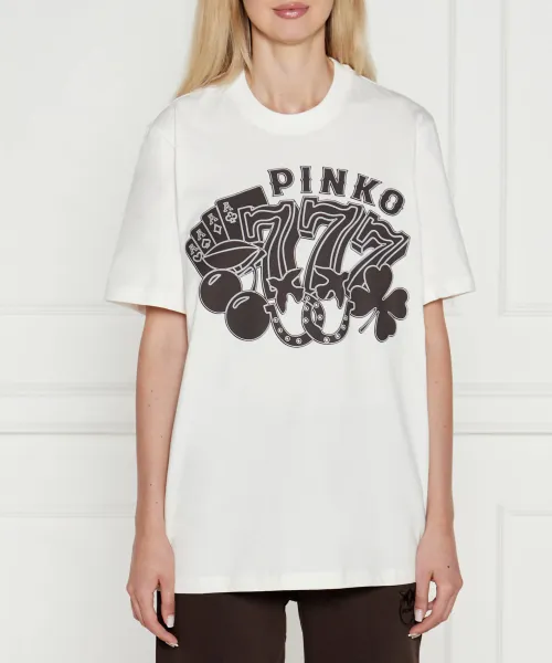 Футболка Regular fit Pinko, белый
Футболка Regular fit Pinko, белый