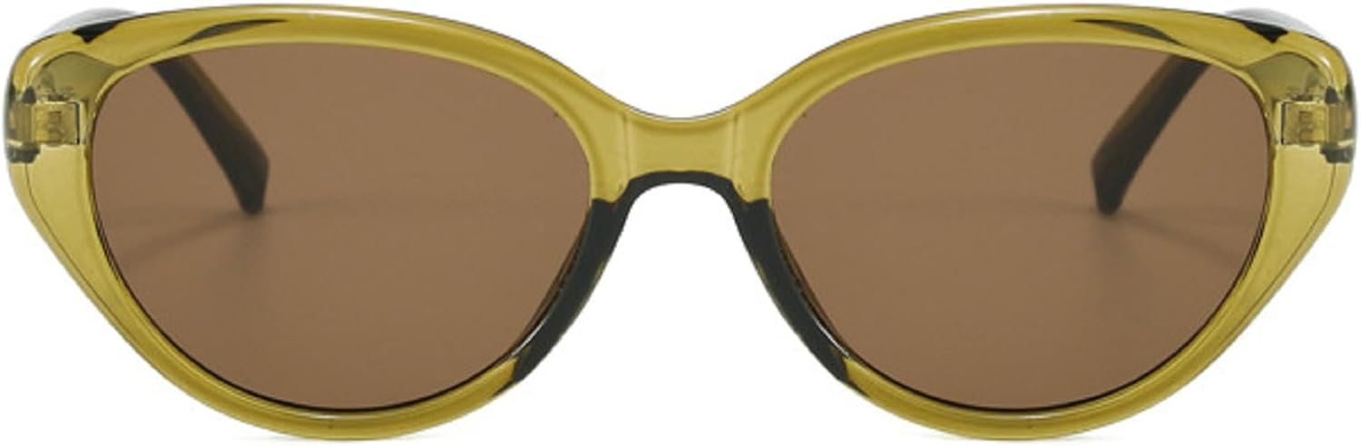 Модные солнцезащитные очки «кошачий глаз» для женщин, ретро-градиентные, с защитой от УФ-излучения UV400, для мужчин, трендовые солнцезащитные очки «зеленый чай» mincl, Green Brown
Модные солнцезащитные очки «кошачий глаз» для женщин, ретро-градиентные, с защитой от УФ-излучения UV400, для мужчин, трендовые солнцезащитные очки «зеленый чай» mincl, Green Brown