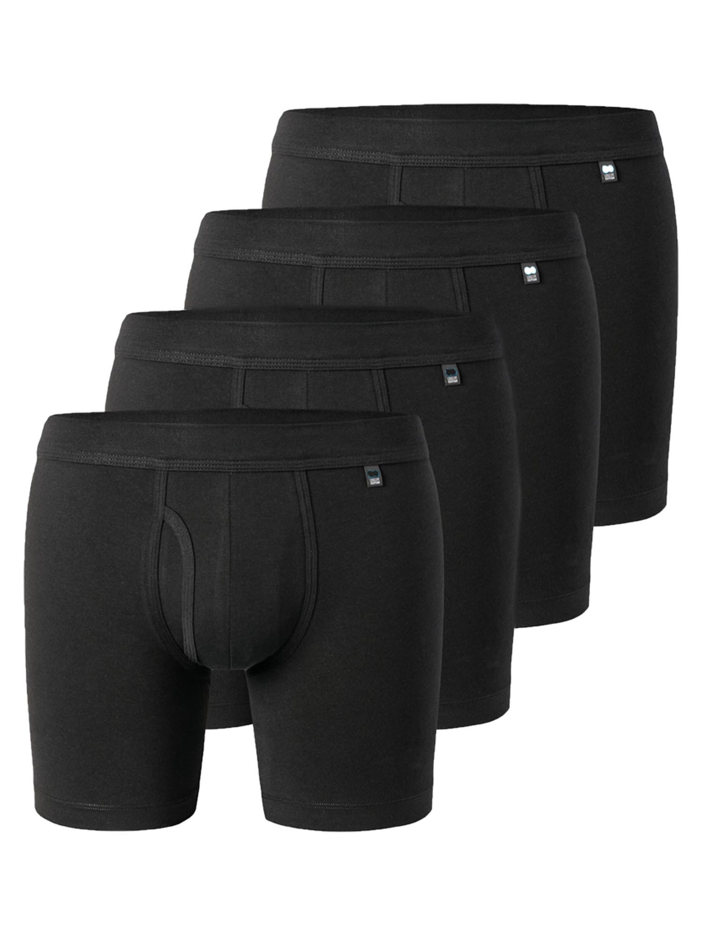 SCHIESSER Боксеры 'Long Life Cotton' в черном цвете
SCHIESSER Боксеры 'Long Life Cotton' в черном цвете