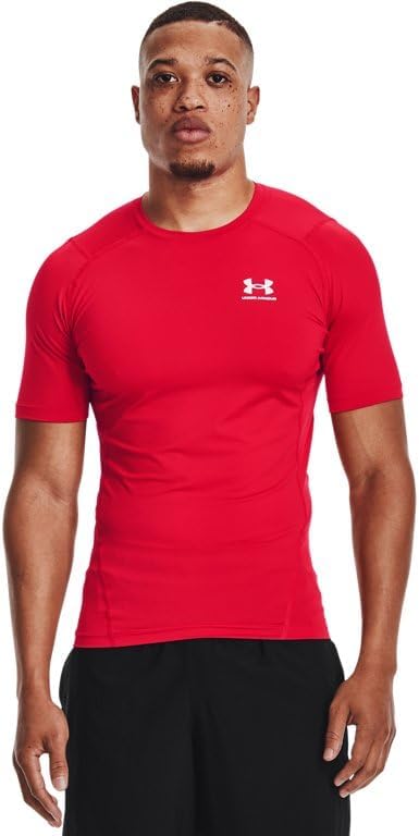 Мужская компрессионная футболка с коротким рукавом HeatGear от Under Armour, Red/White, Белый, Мужская компрессионная футболка с коротким рукавом HeatGear от Under Armour, Red/White
Мужская компрессионная футболка с коротким рукавом HeatGear от Under Armour, Red/White, Белый, Мужская компрессионная футболка с коротким рукавом HeatGear от Under Armour, Red/White
