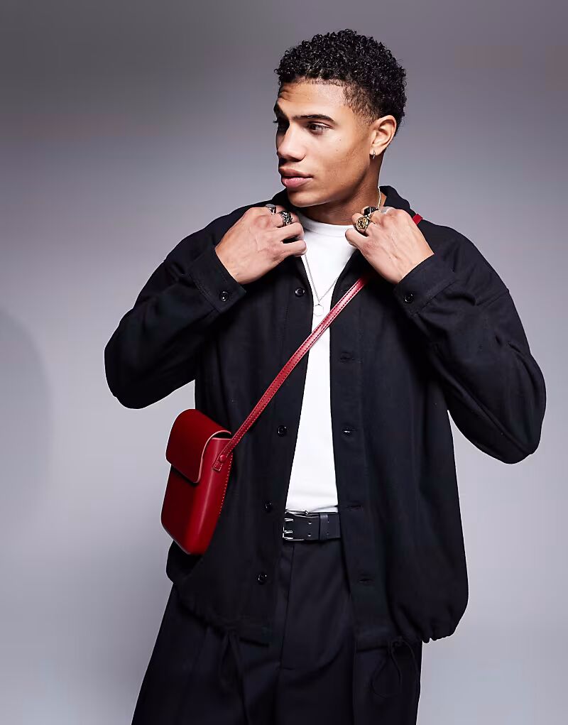 Объемная куртка-рубашка ASOS DESIGN oversize с начесом в черном цвете, Черный, Объемная куртка-рубашка ASOS DESIGN oversize с начесом в черном цвете
Объемная куртка-рубашка ASOS DESIGN oversize с начесом в черном цвете, Черный, Объемная куртка-рубашка ASOS DESIGN oversize с начесом в черном цвете