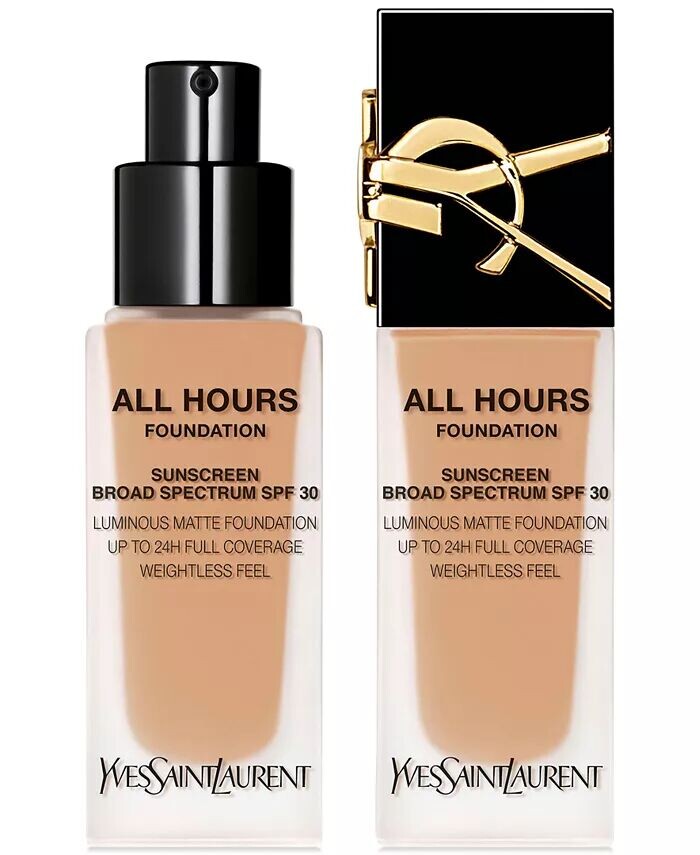 Сияющая матовая основа All Hours SPF 30 Yves Saint Laurent, цвет Mn4
Сияющая матовая основа All Hours SPF 30 Yves Saint Laurent, цвет Mn4