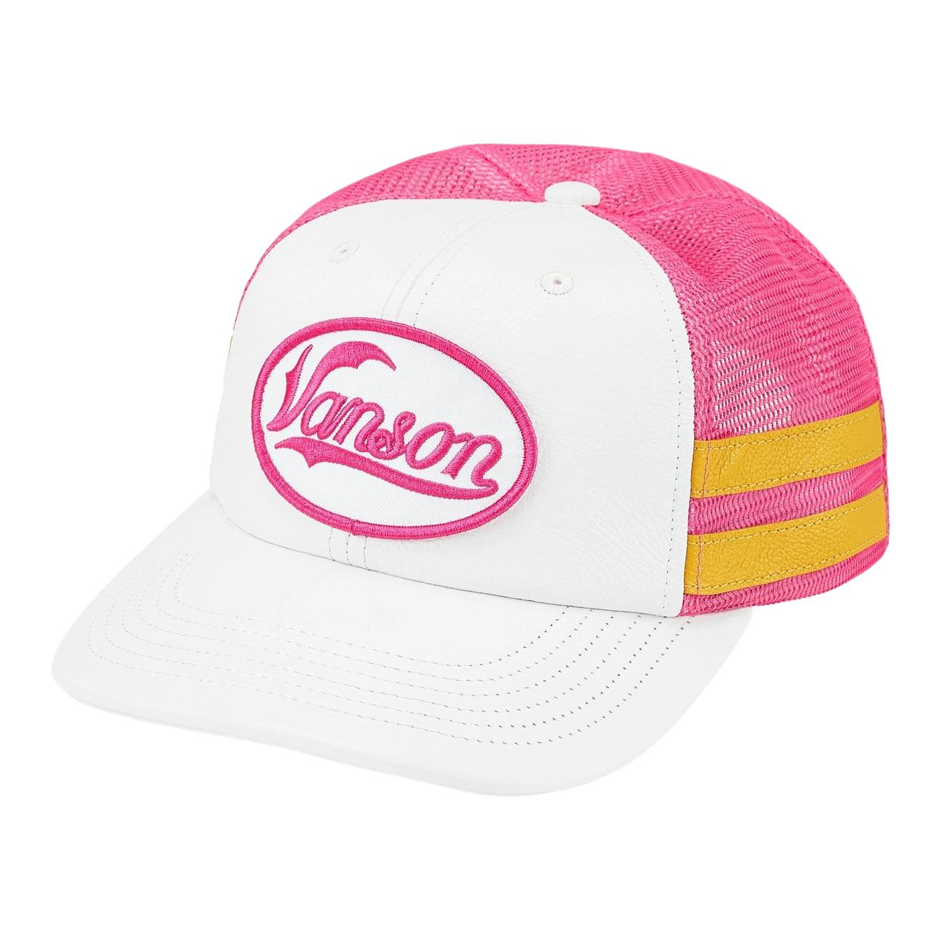 Supreme Бейсболка из коровьей кожи Vanson Leathers Унисекс Королевский синий Зеленый Черный Розовый Белый, Pink/White
Supreme Бейсболка из коровьей кожи Vanson Leathers Унисекс Королевский синий Зеленый Черный Розовый Белый, Pink/White