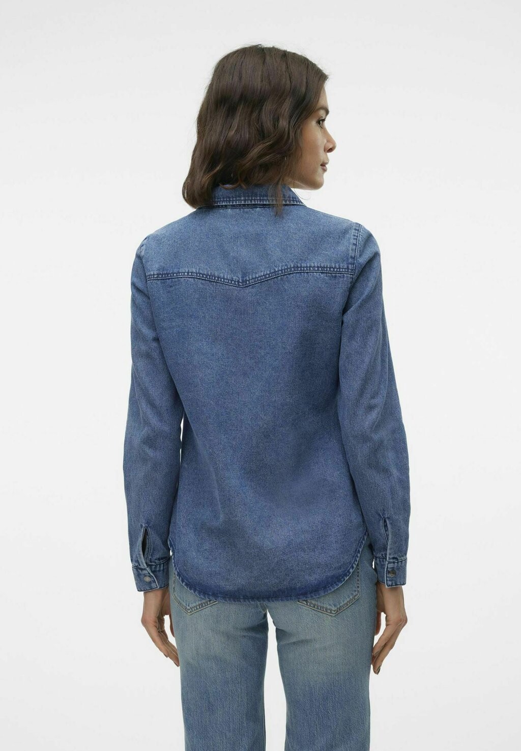 Рубашка JENNIE Vero Moda, цвет Medium Blue Denim
Рубашка JENNIE Vero Moda, цвет Medium Blue Denim