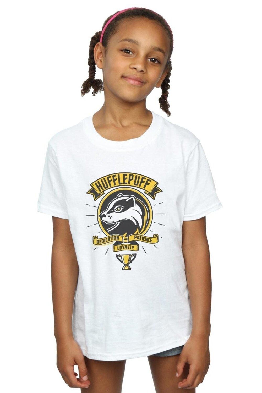 Хлопковая футболка Hufflepuff Toon Crest Harry Potter, белый
Хлопковая футболка Hufflepuff Toon Crest Harry Potter, белый