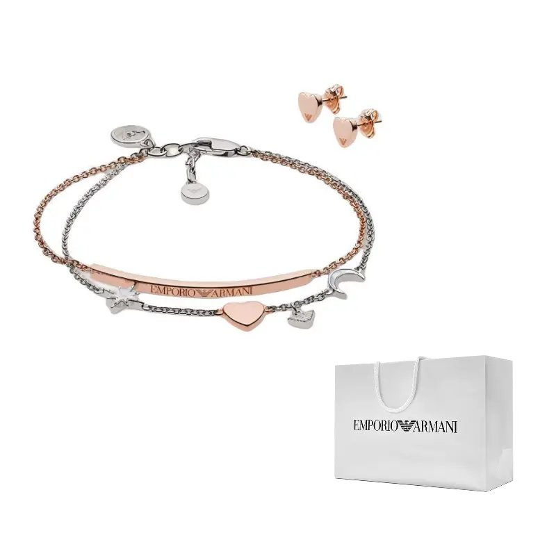 EMPORIO ARMANI Серебряные браслеты Women's Rose
EMPORIO ARMANI Серебряные браслеты Women's Rose
