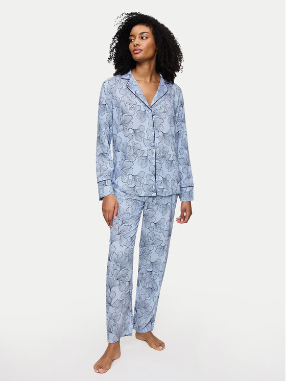 Пижама regular fit 10225082 Triumph, голубой
Пижама regular fit 10225082 Triumph, голубой