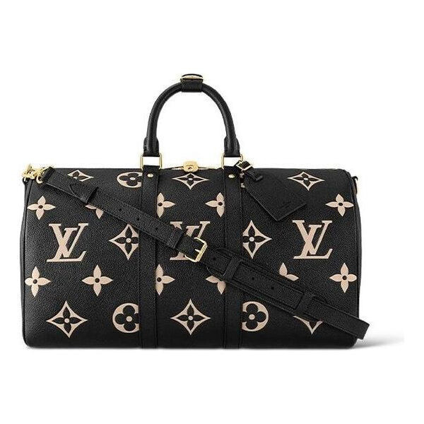 Сумка keepall bandouliere 45 monogram empreinte leather 'black beige' Louis Vuitton, черный
Сумка keepall bandouliere 45 monogram empreinte leather 'black beige' Louis Vuitton, черный