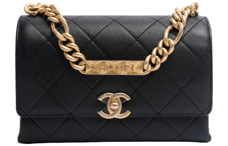 Сумка через плечо из кожи телёнка с икрой, женская чёрная CHANEL
Сумка через плечо из кожи телёнка с икрой, женская чёрная CHANEL