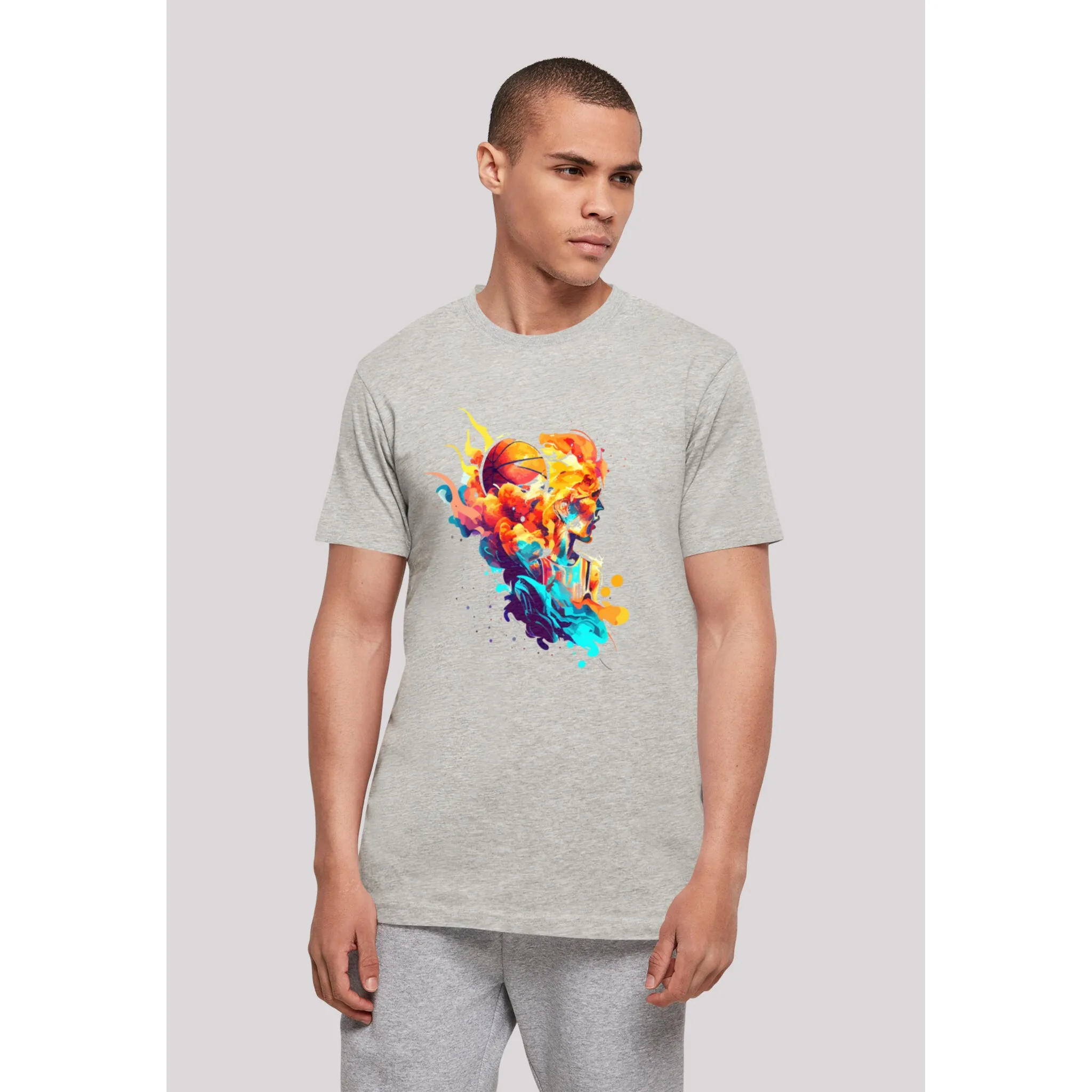 F4NT4STIC Футболка "Basketball Sport Player УНИСЕКС", принт, серый
F4NT4STIC Футболка "Basketball Sport Player УНИСЕКС", принт, серый