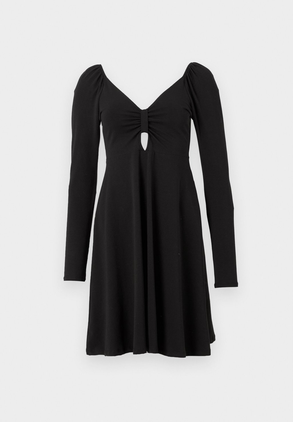 Платье из джерси PCANGA SHORT DRESS Pieces, черный 
Платье из джерси PCANGA SHORT DRESS Pieces, черный