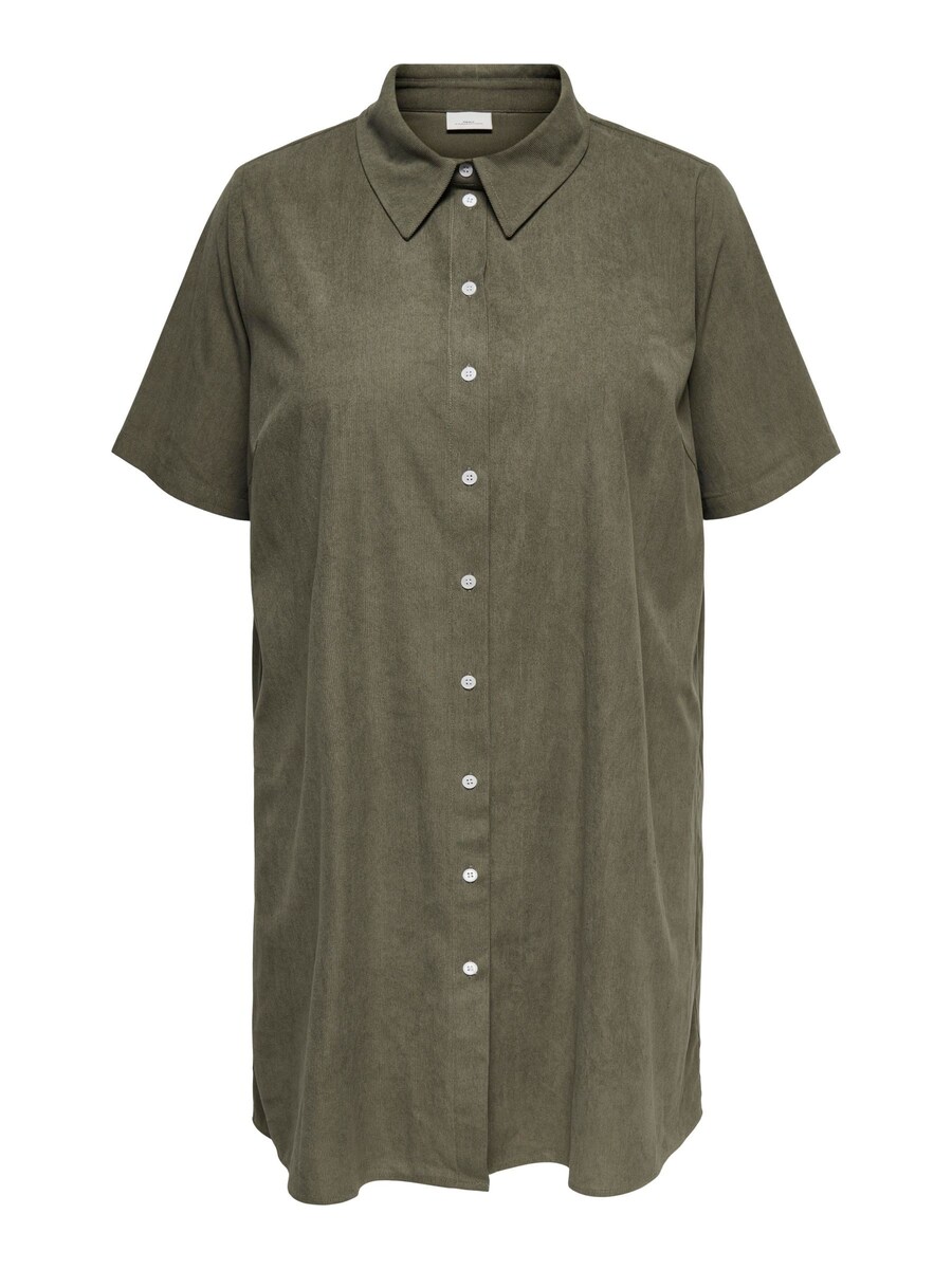 Платье-рубашка ONLY Carmakoma CARKinta, оливковый
Платье-рубашка ONLY Carmakoma CARKinta, оливковый