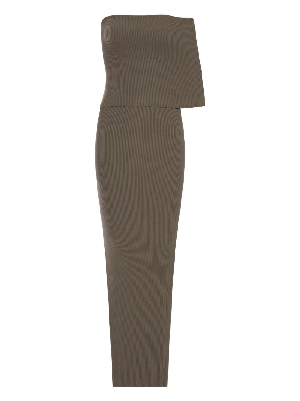 Платье миди в рубчик Rick Owens, нейтральный
Платье миди в рубчик Rick Owens, нейтральный