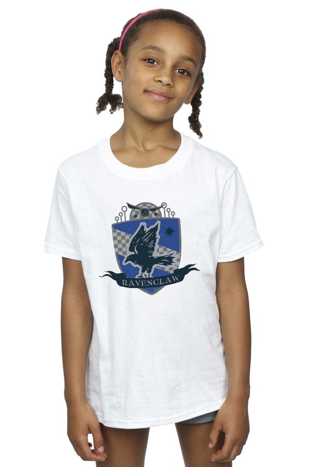 Хлопковая футболка с нагрудным знаком Рейвенкло Harry Potter, белый
Хлопковая футболка с нагрудным знаком Рейвенкло Harry Potter, белый