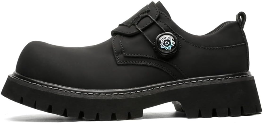 Мужские кроссовки с противоскользящей толстой подошвой, низкие, с мягкой подошвой, повседневные оксфорды, легкие ботинки до щиколотки для прогулок, вождения, строительства, школы и повседневной носки, обувь в уличном стиле Zixcplaz, черный
Мужские кроссовки с противоскользящей толстой подошвой, низкие, с мягкой подошвой, повседневные оксфорды, легкие ботинки до щиколотки для прогулок, вождения, строительства, школы и повседневной носки, обувь в уличном стиле Zixcplaz, черный