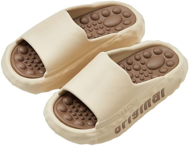 Цветные тапочки для массажа стоп и акупунктуры, мягкая толстая подошва, для дома и улицы, платформенные сандалии, необходимые для дома и пляжа, шлепанцы для мужчин и женщин Supsound, хаки
Цветные тапочки для массажа стоп и акупунктуры, мягкая толстая подошва, для дома и улицы, платформенные сандалии, необходимые для дома и пляжа, шлепанцы для мужчин и женщин Supsound, хаки