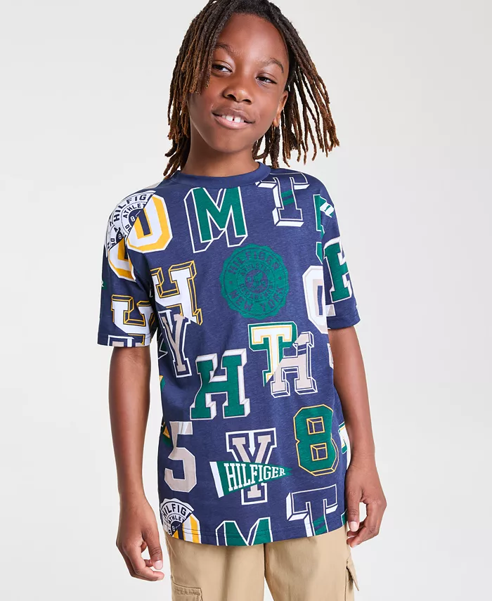 Футболка с коротким рукавом из хлопка Collegiate Spots для мальчиков Little & Big Tommy Hilfiger
Футболка с коротким рукавом из хлопка Collegiate Spots для мальчиков Little & Big Tommy Hilfiger