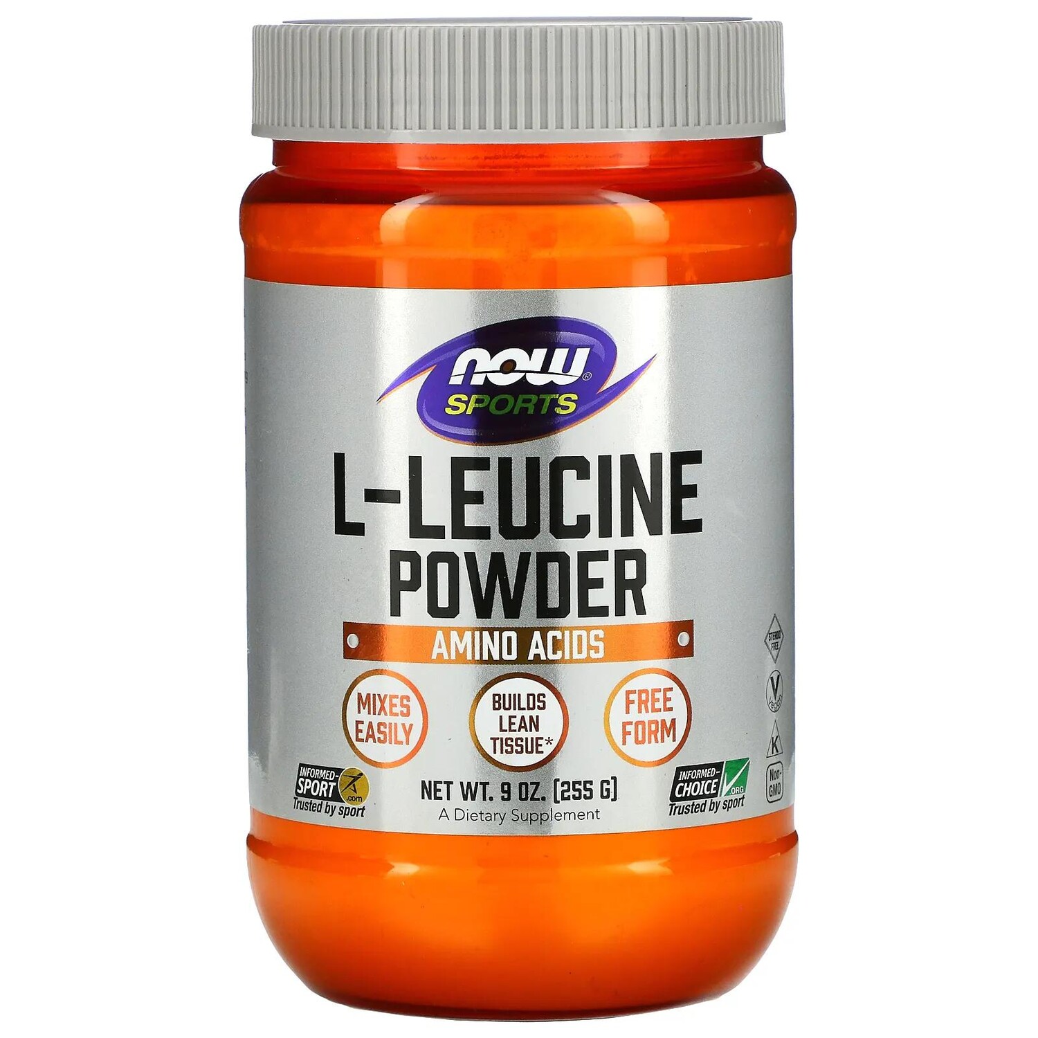 Now Foods L-Leucine Powder 9oz
Now Foods L-Leucine Powder 9oz