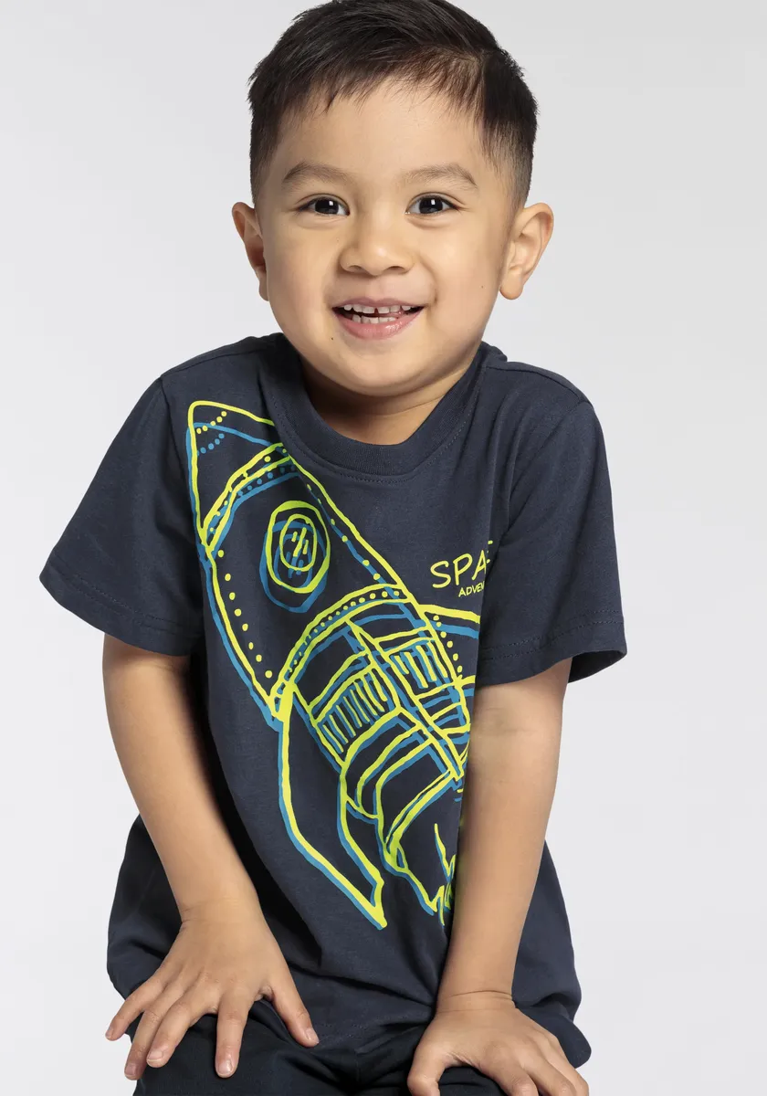 KIDSWORLD Футболка "РАКЕТЕ", принт для маленьких мальчиков, синий
KIDSWORLD Футболка "РАКЕТЕ", принт для маленьких мальчиков, синий