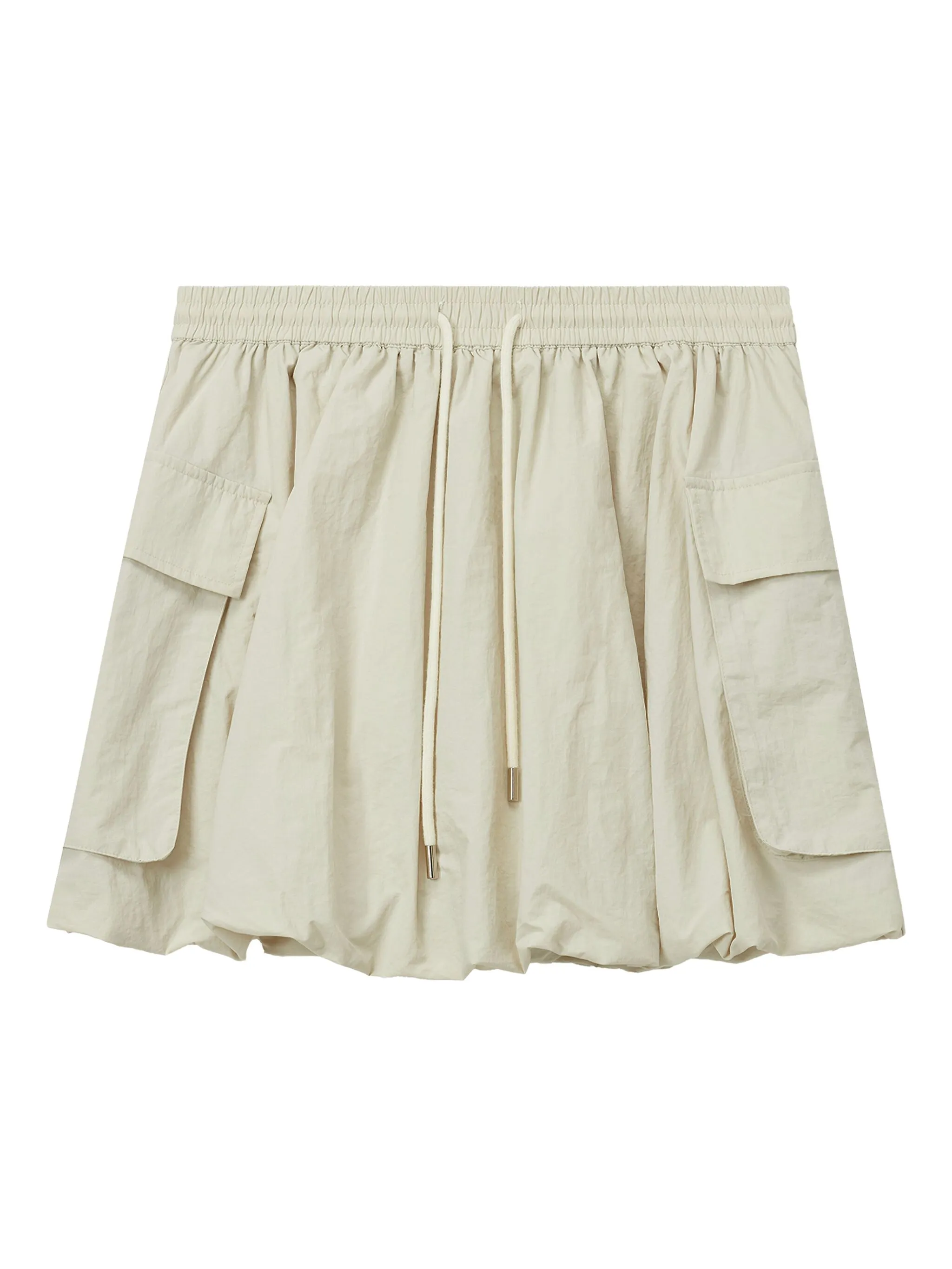 Юбка мини с кулиской и карманами Tout A Coup, бежевый
Юбка мини с кулиской и карманами Tout A Coup, бежевый