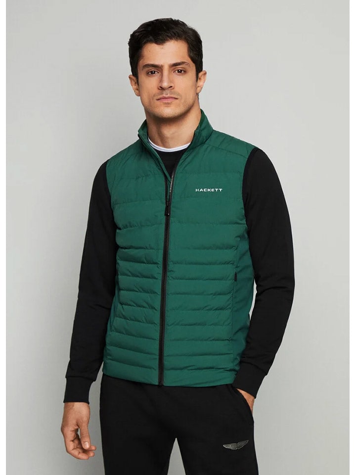 Hackett London Стеганый жилет зеленого цвета
Hackett London Стеганый жилет зеленого цвета