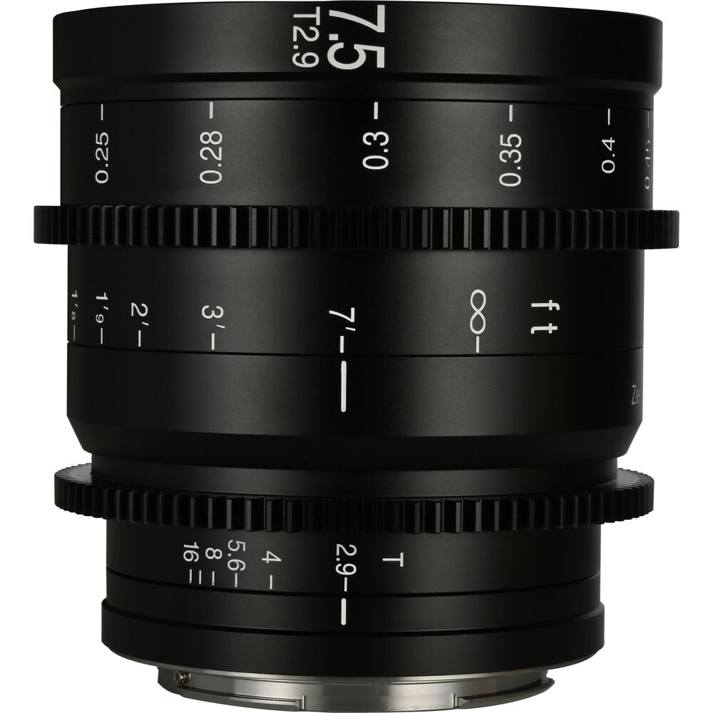 Кинообъектив Venus Optics Laowa Zero-D S35 7,5 мм T/2,9 (Nikon Z, футы/метры)
Кинообъектив Venus Optics Laowa Zero-D S35 7,5 мм T/2,9 (Nikon Z, футы/метры)