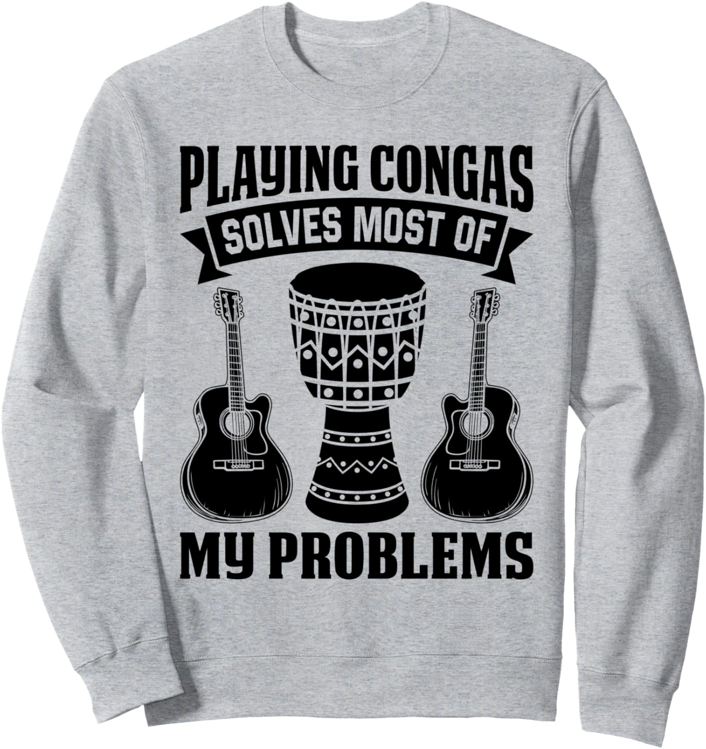 Игра на конге решает все мои проблемы - забавная толстовка с цитатами о конге Funny Conga Quotes Conga Player, серый
Игра на конге решает все мои проблемы - забавная толстовка с цитатами о конге Funny Conga Quotes Conga Player, серый