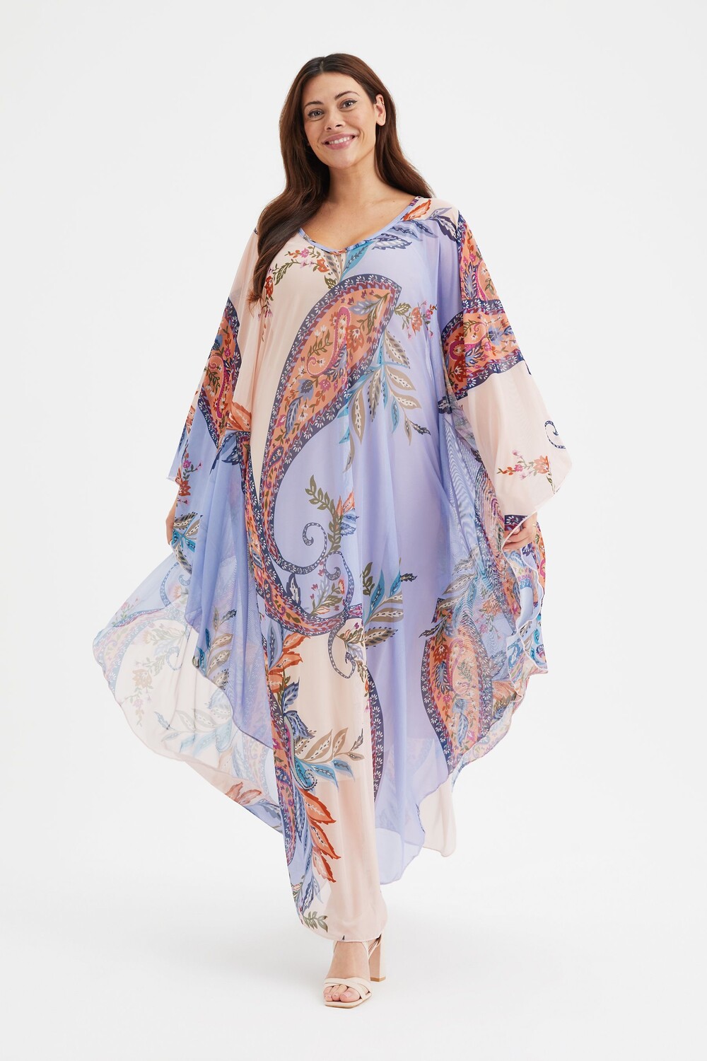 Макси кафтан Scarlett & Jo, фиолетовый
Макси кафтан Scarlett & Jo, фиолетовый