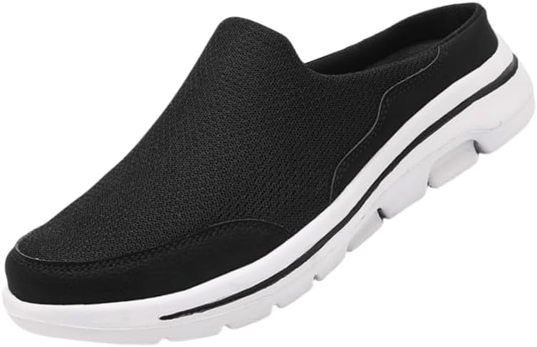 Мужские повседневные туфли большого размера с плоской подошвой, дышащим сетчатым верхом, без каблука, подходят для повседневной носки Hoalox, белый/черный
Мужские повседневные туфли большого размера с плоской подошвой, дышащим сетчатым верхом, без каблука, подходят для повседневной носки Hoalox, белый/черный