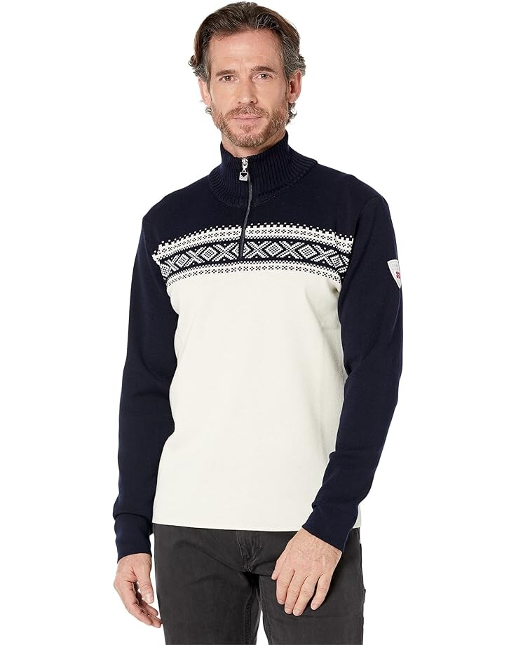 Свитер Dale of Norway Dalestølen, цвет Off-White Navy
Свитер Dale of Norway Dalestølen, цвет Off-White Navy