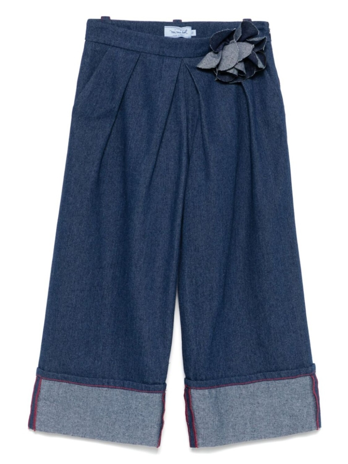 Джинсы Mi Mi Sol с цветочной аппликацией, синий
Джинсы Mi Mi Sol с цветочной аппликацией, синий