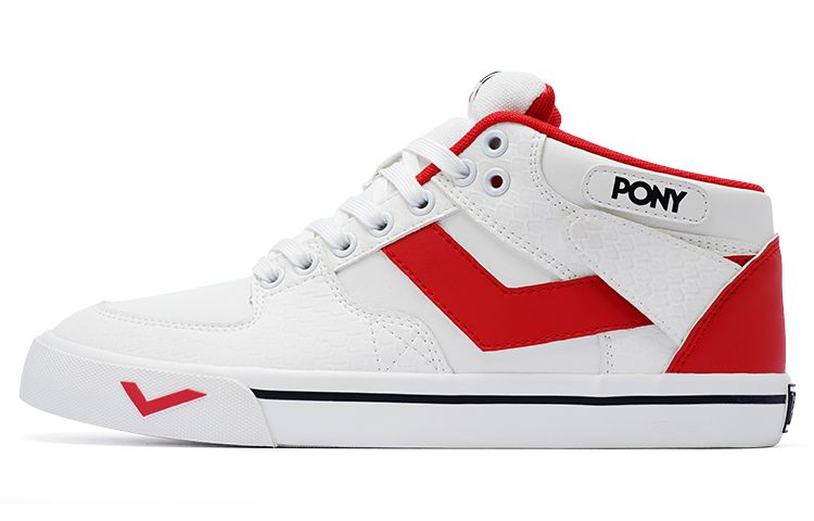 PONY Atop устойчивые к истиранию противоскользящие низкие скейтбордские кроссовки унисекс белый красный - белый красный, цвет White Red
PONY Atop устойчивые к истиранию противоскользящие низкие скейтбордские кроссовки унисекс белый красный - белый красный, цвет White Red
