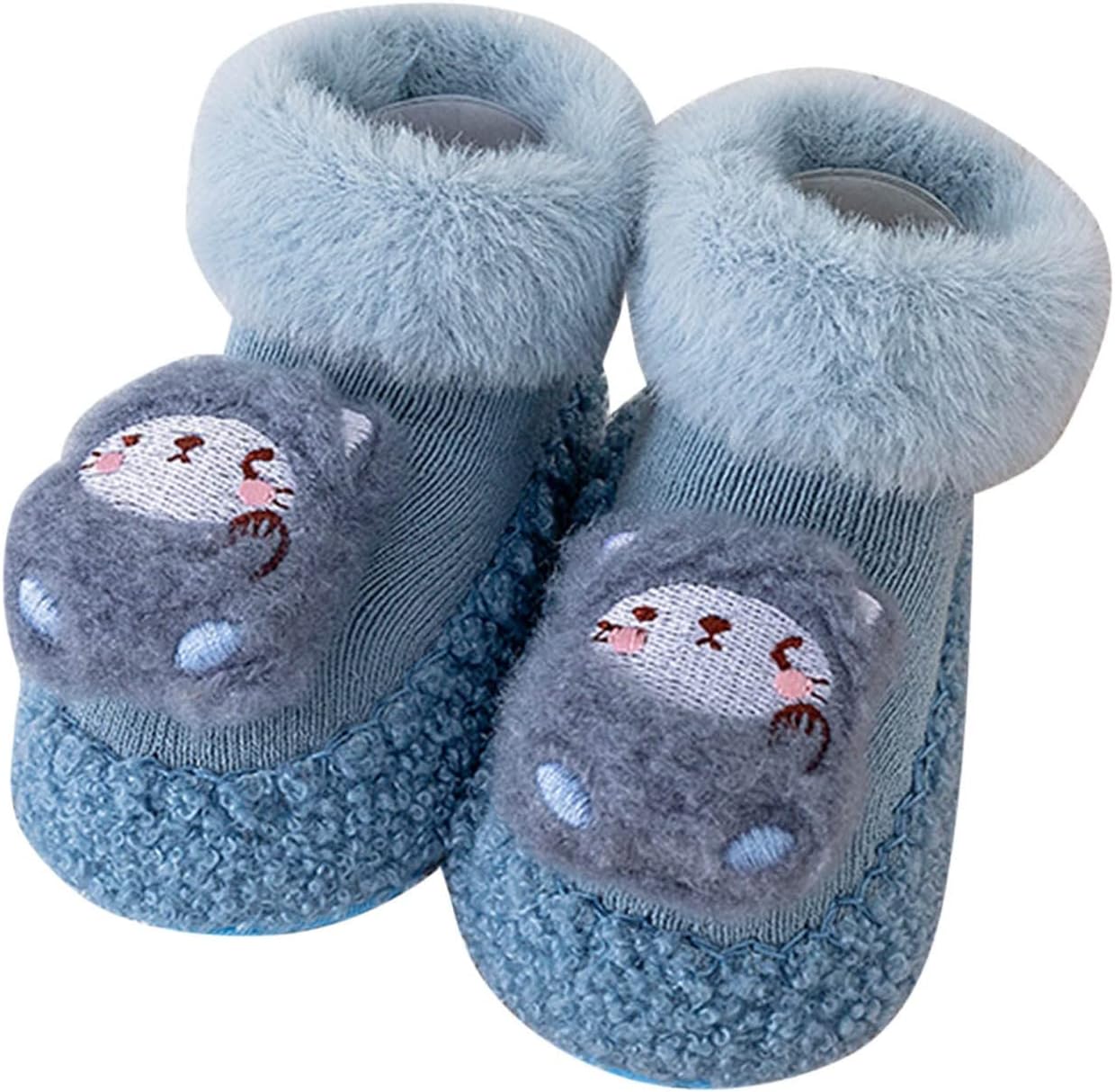 Детские носочки-ботиночки для малышей, милые с животными, пушистые зайчики, ходунки, тапочки-кроссовки, зимние теплые ботинки Generic, синий
Детские носочки-ботиночки для малышей, милые с животными, пушистые зайчики, ходунки, тапочки-кроссовки, зимние теплые ботинки Generic, синий