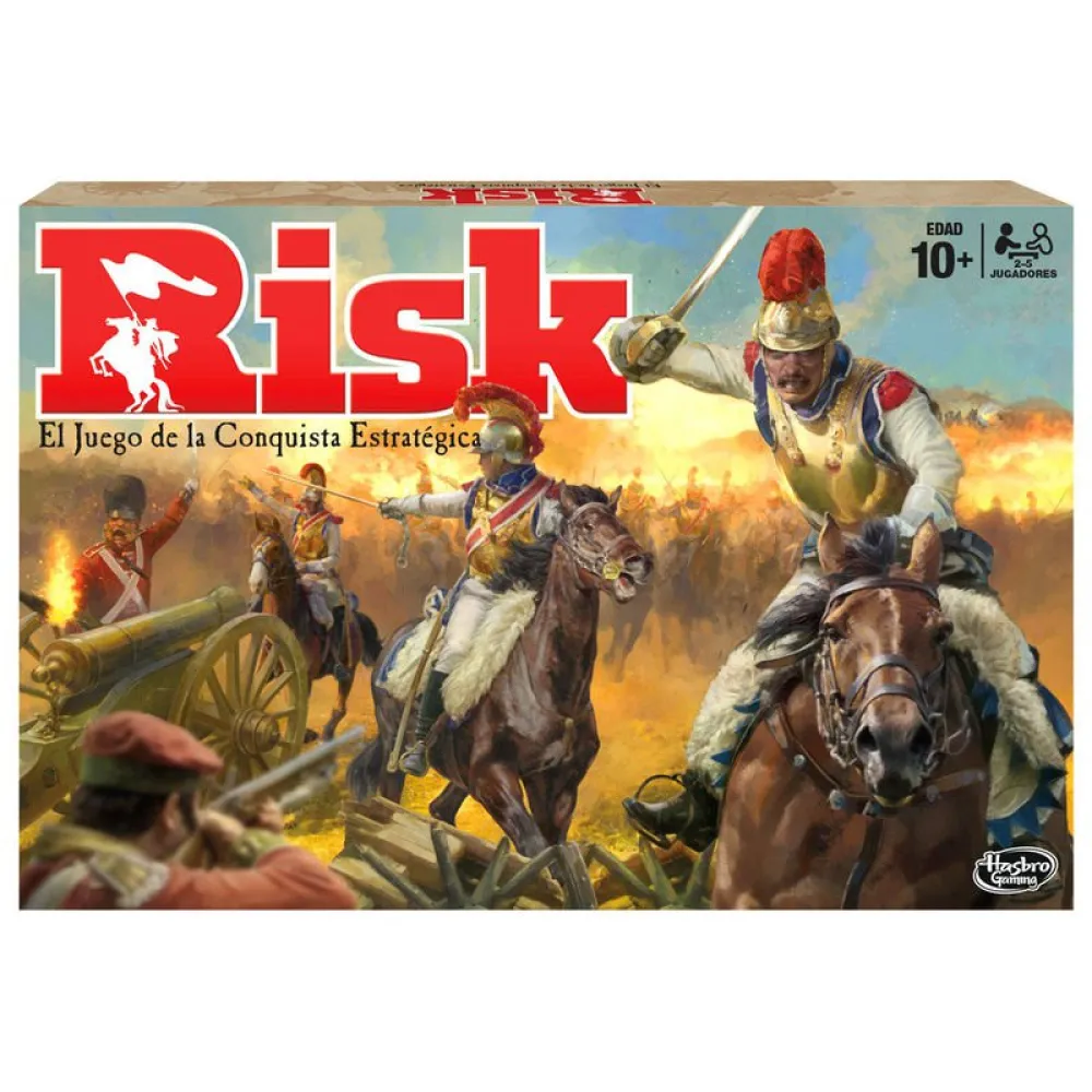 Настольная игра Hasbro Risk на испанском языке, мультиколор
Настольная игра Hasbro Risk на испанском языке, мультиколор