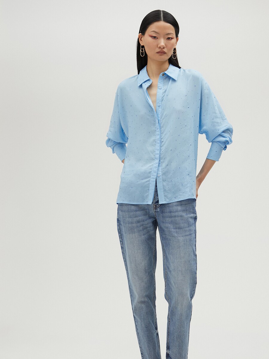 Блуза Lola Casademunt, лазурный
Блуза Lola Casademunt, лазурный