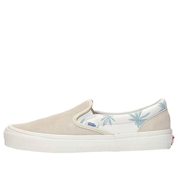 Кроссовки modernica x og classic slip-on lx 'palm leaf' Vans, белый
Кроссовки modernica x og classic slip-on lx 'palm leaf' Vans, белый
