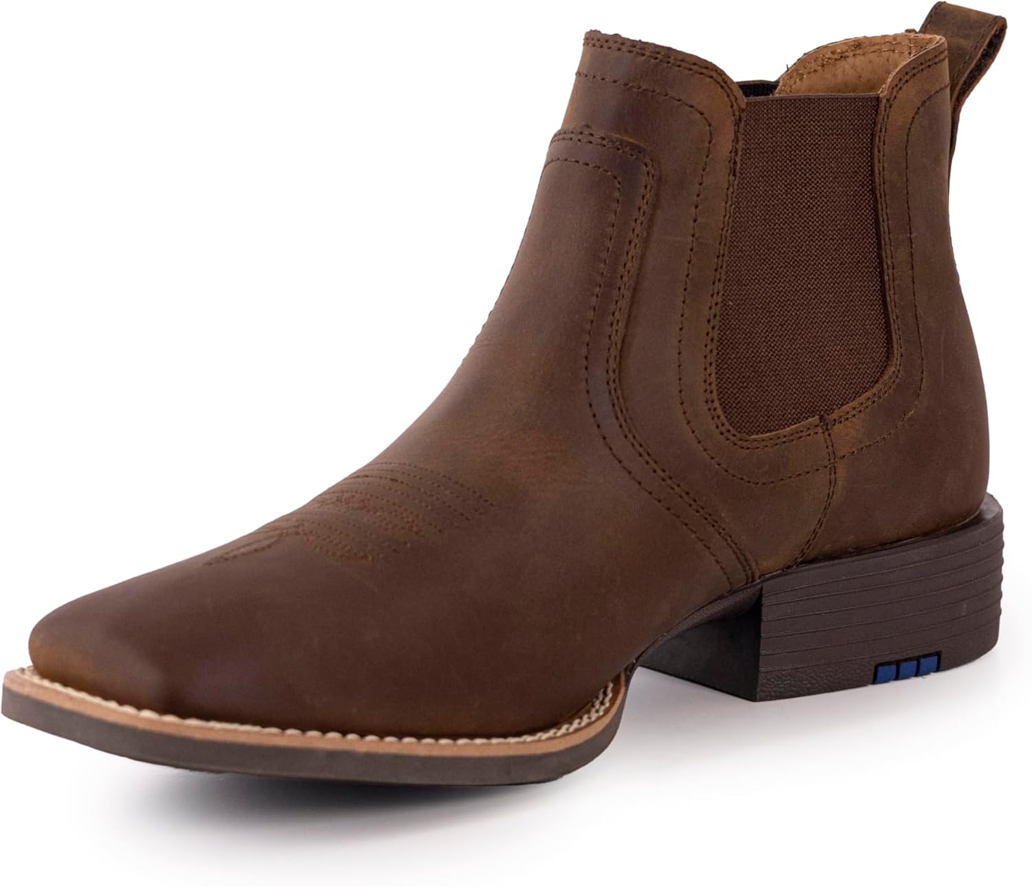 Мужские ковбойские ботинки Челси с вышитым квадратным носком, сапоги до щиколотки, водонепроницаемая кожа, повседневные/нарядные Palitutu, коричневый
Мужские ковбойские ботинки Челси с вышитым квадратным носком, сапоги до щиколотки, водонепроницаемая кожа, повседневные/нарядные Palitutu, коричневый