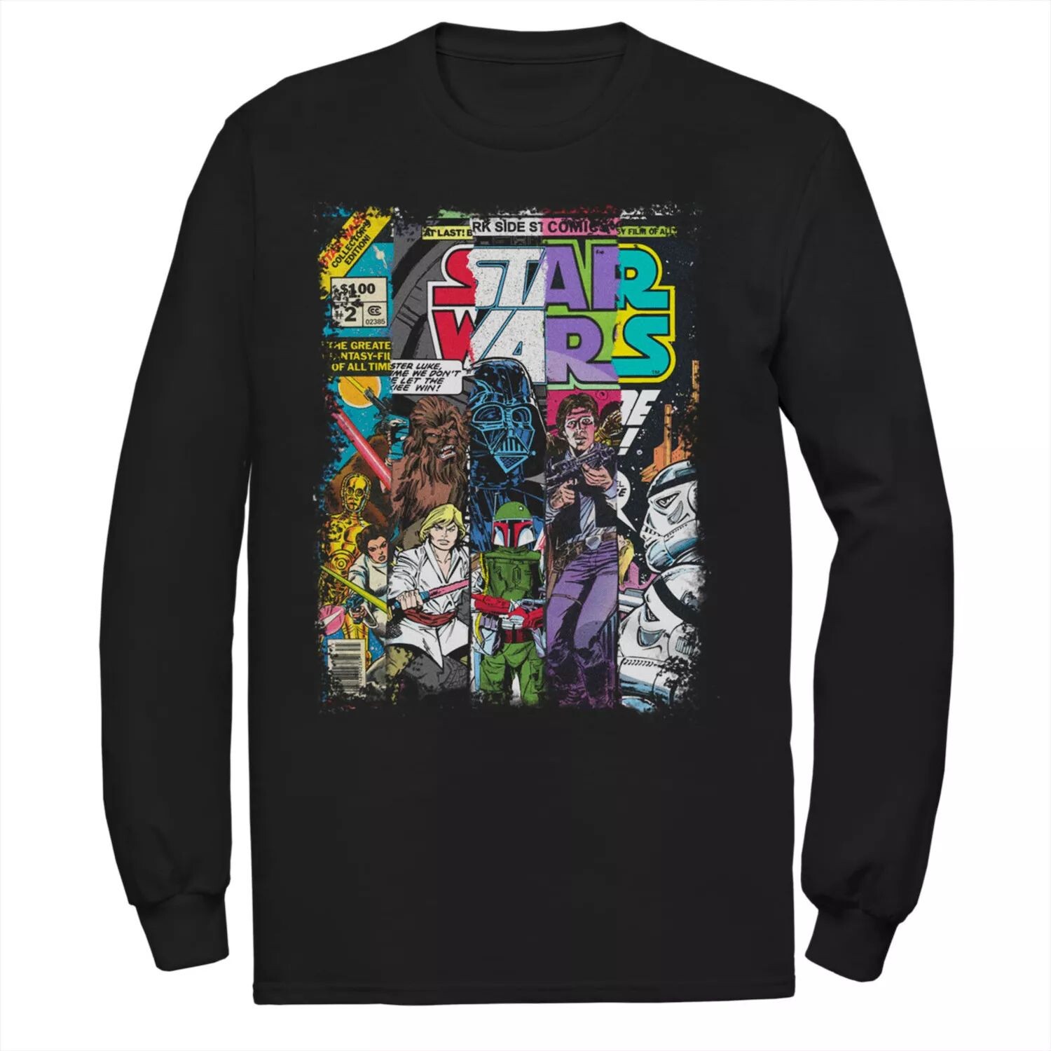 Мужская футболка с длинными рукавами и персонажами комиксов «Звездные войны» Licensed Character
Мужская футболка с длинными рукавами и персонажами комиксов «Звездные войны» Licensed Character