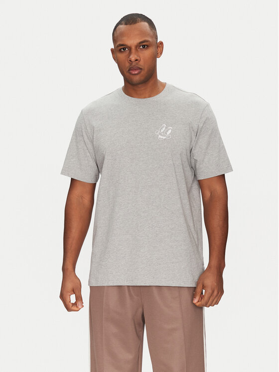 Свободная футболка JN7031 Adidas, серый 
Свободная футболка JN7031 Adidas, серый