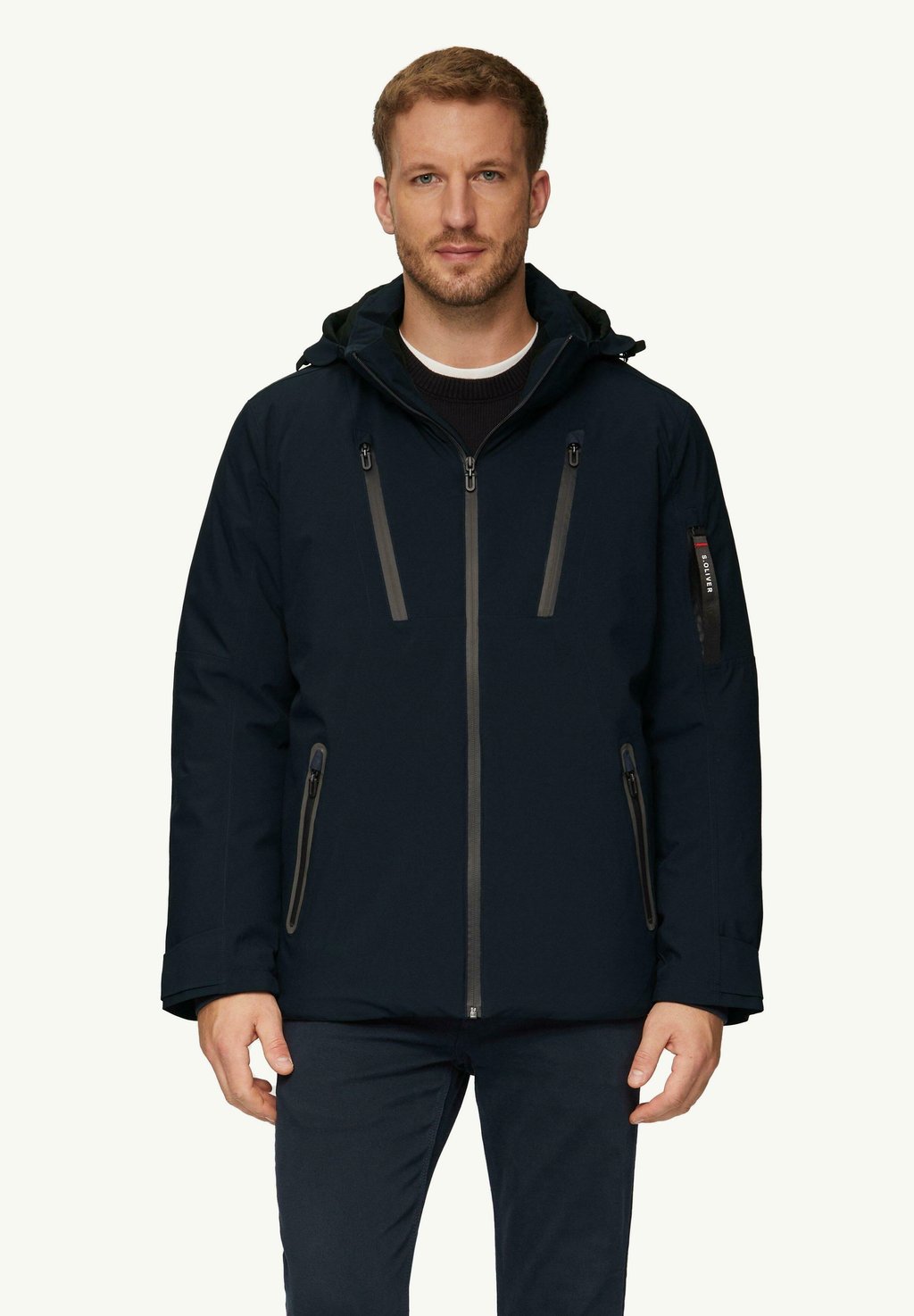 Куртка для активного отдыха WASSERABWEISENDE s.Oliver, темно-синий 
Куртка для активного отдыха WASSERABWEISENDE s.Oliver, темно-синий