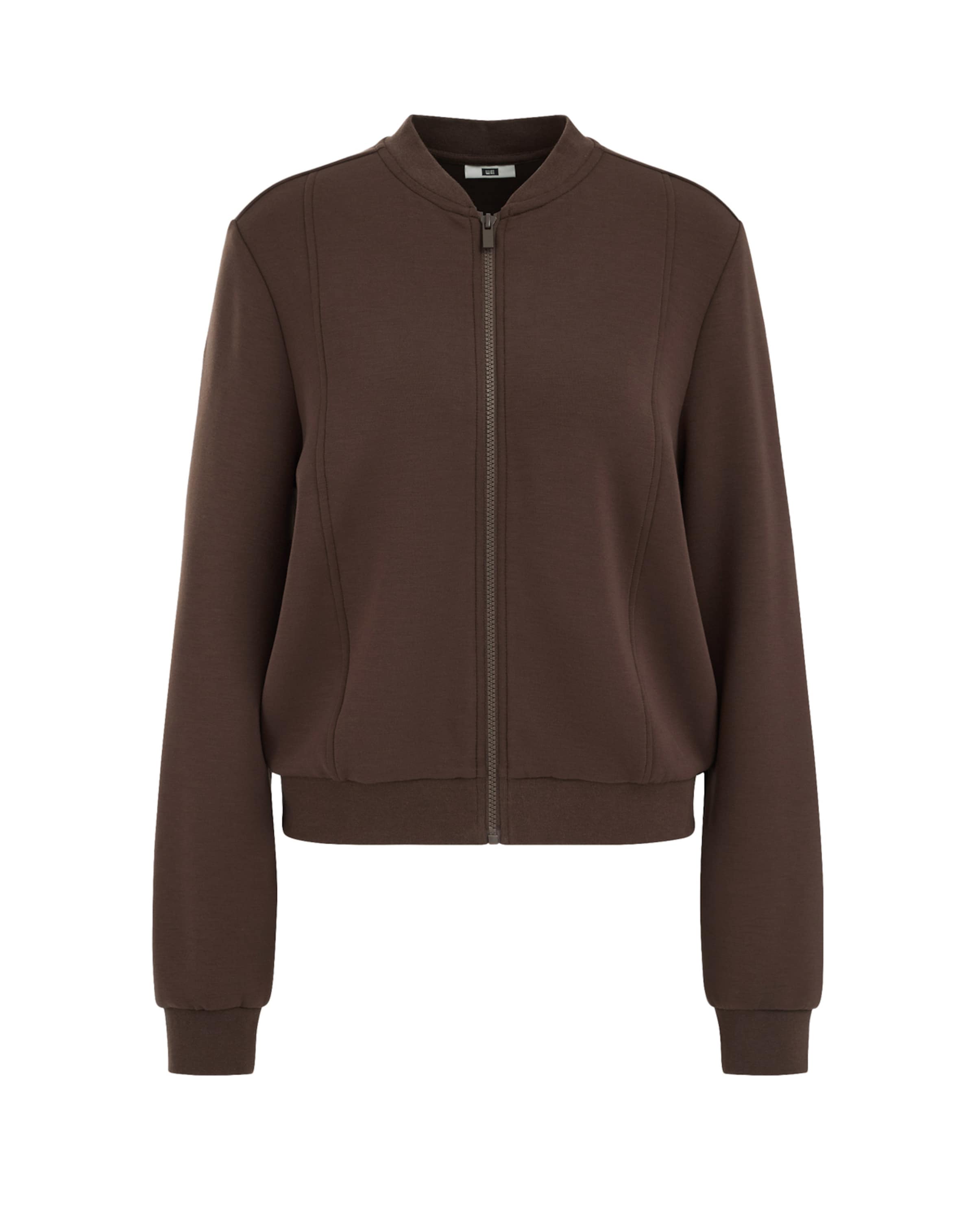 WE Fashion Трикотажный кардикан в темно-коричневом цвете
WE Fashion Трикотажный кардикан в темно-коричневом цвете