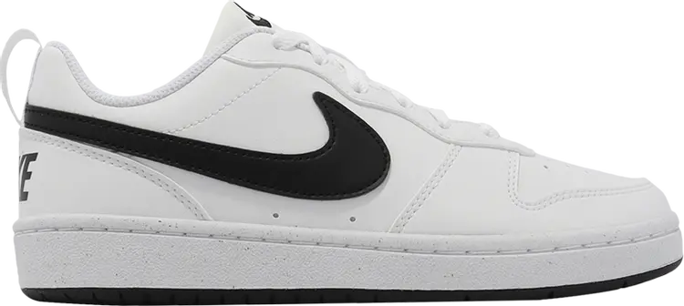 Кроссовки Court Borough Low Recraft GS 'White Black', белый 
Кроссовки Court Borough Low Recraft GS 'White Black', белый