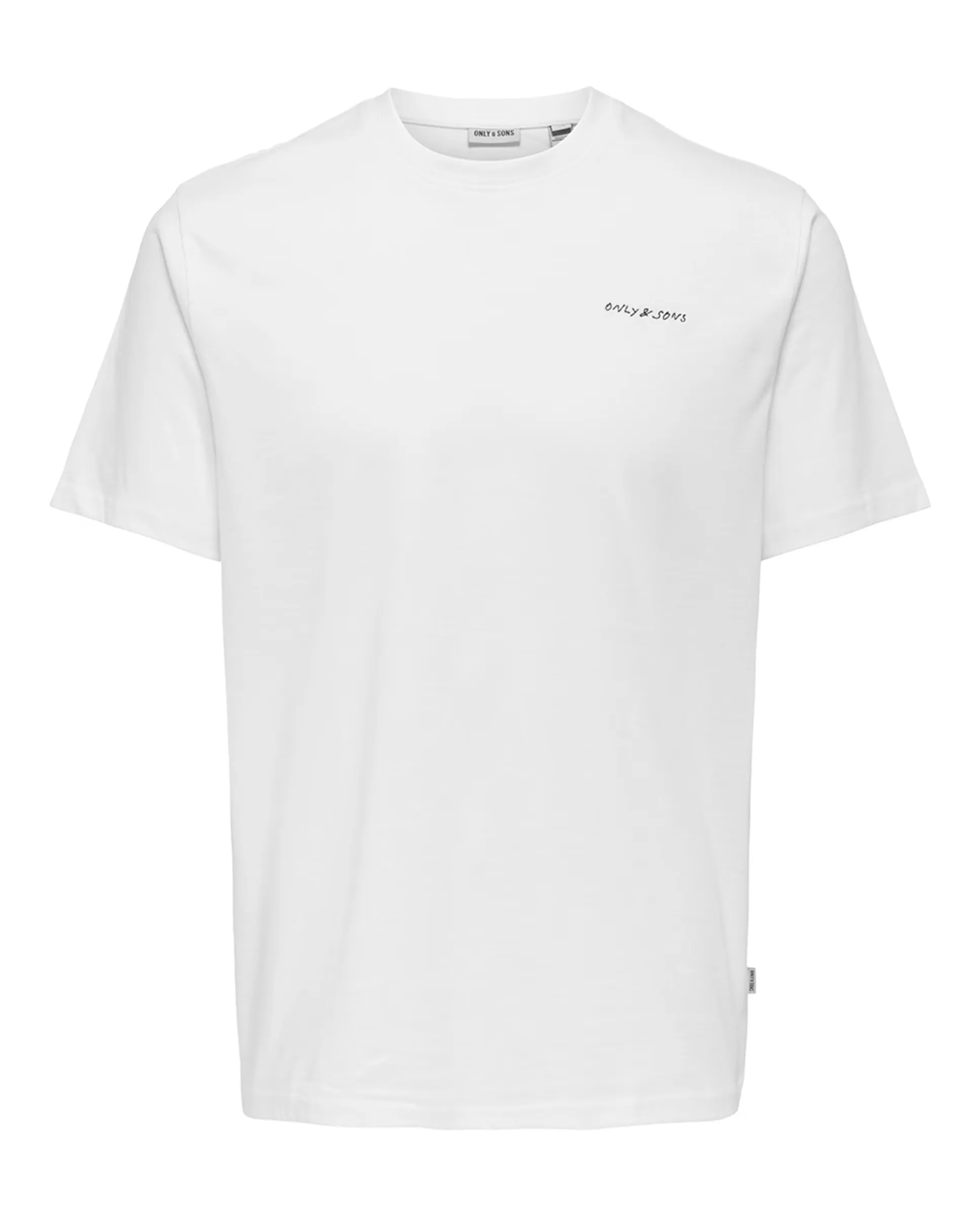 Футболка мужская с коротким рукавом классического кроя Only & Sons, белый
Футболка мужская с коротким рукавом классического кроя Only & Sons, белый