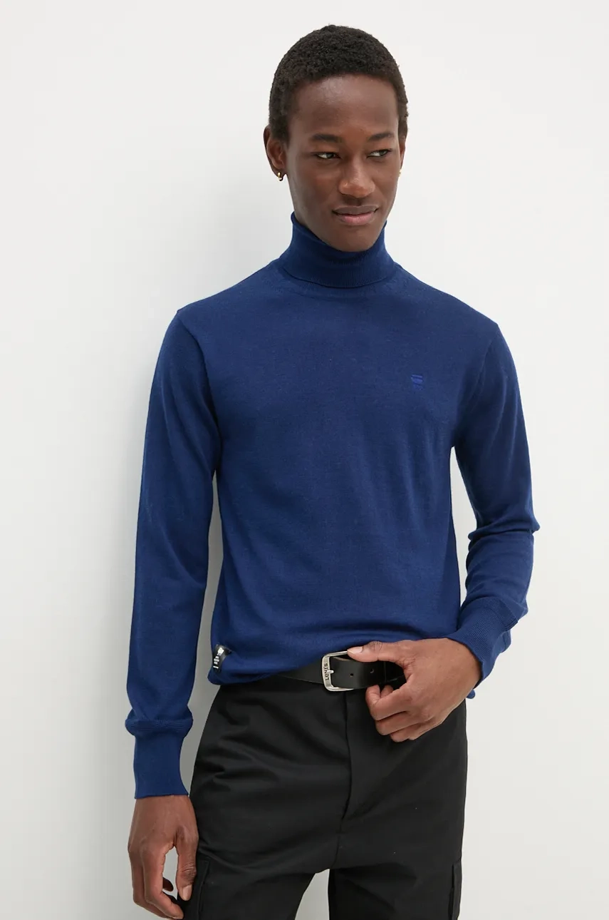 Шерстяной свитер G-Star Raw, темно-синий
Шерстяной свитер G-Star Raw, темно-синий