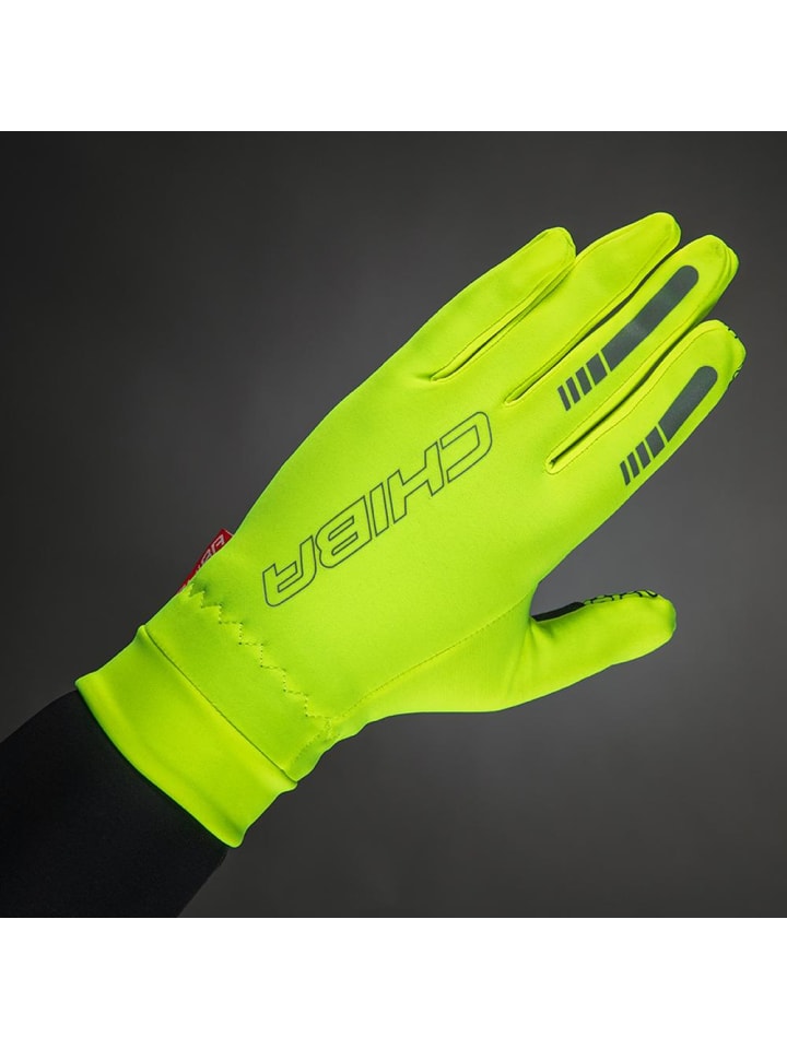 Chiba Велосипедные перчатки из термофлиса, неоновые
Chiba Велосипедные перчатки из термофлиса, неоновые