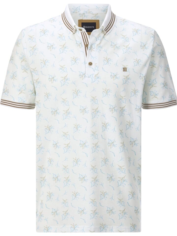 Футболка поло BABISTA, цвет weiß gemustert
Футболка поло BABISTA, цвет weiß gemustert