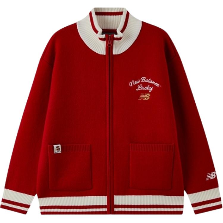 Детский свитер со стоячим воротником средней высоты New Balance, красный
Детский свитер со стоячим воротником средней высоты New Balance, красный