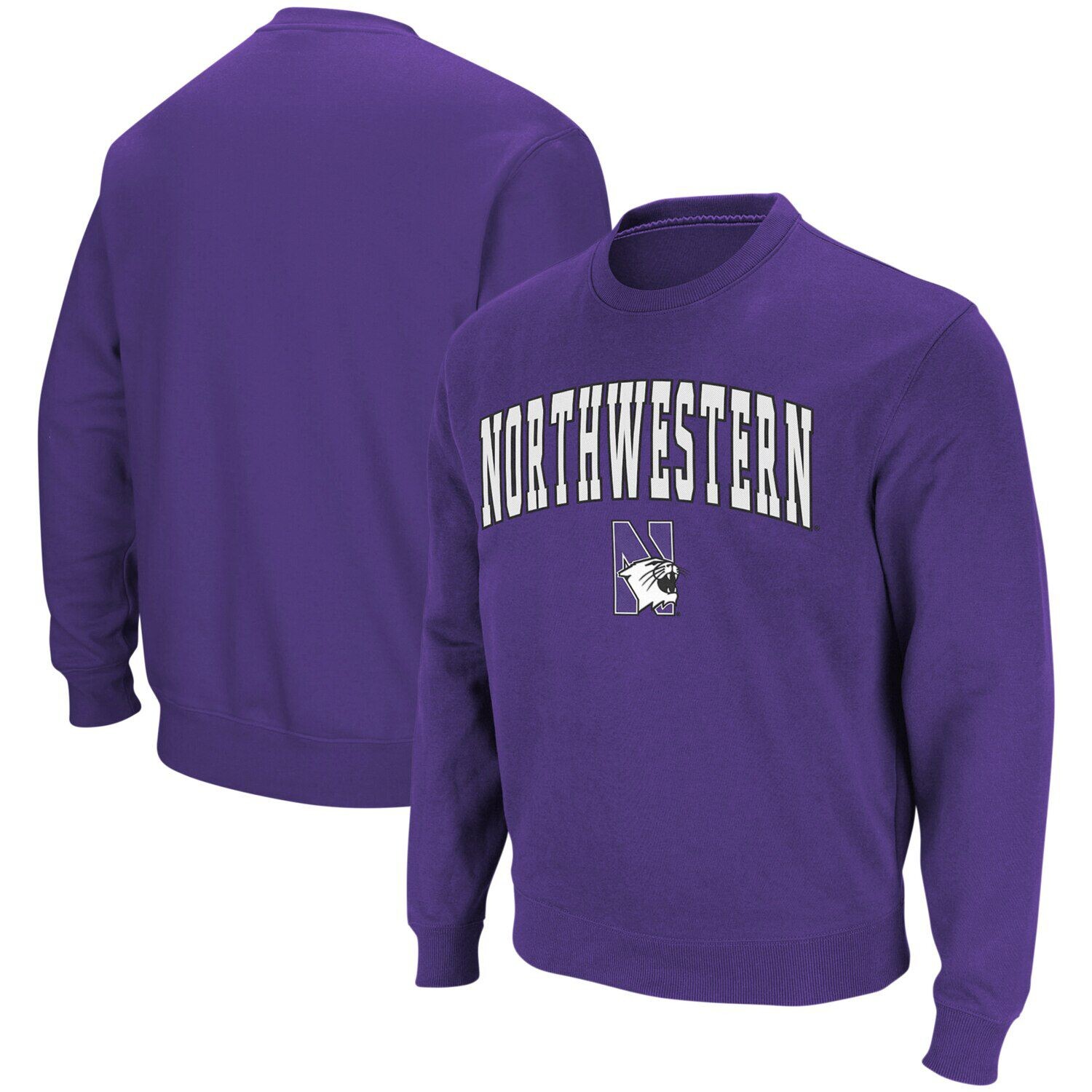 Мужской фиолетовый свитшот с круглым вырезом Northwestern Wildcats Arch & Logo Colosseum
Мужской фиолетовый свитшот с круглым вырезом Northwestern Wildcats Arch & Logo Colosseum